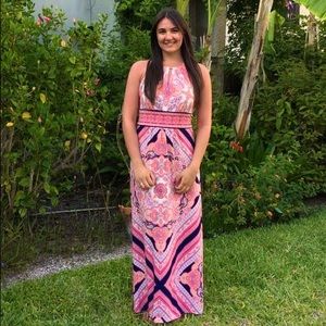 Pattern Maxi Dress